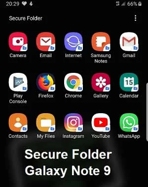Two WhatsApp Accounts Using Secure Folder