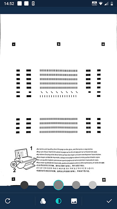 A Scanned Document with Tiny Scanner
