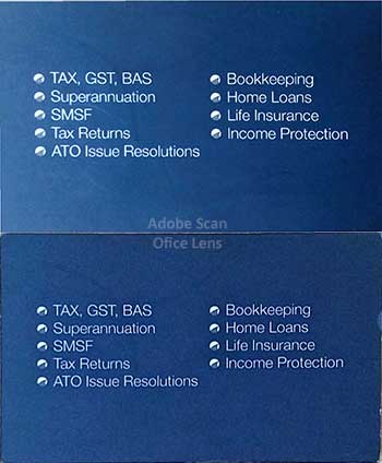Adobe Scan vs Office Lens