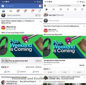 Facebook vs. Facebook Lite - All the Differences Explained