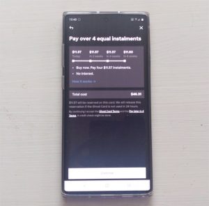 klarna afterpay repayments