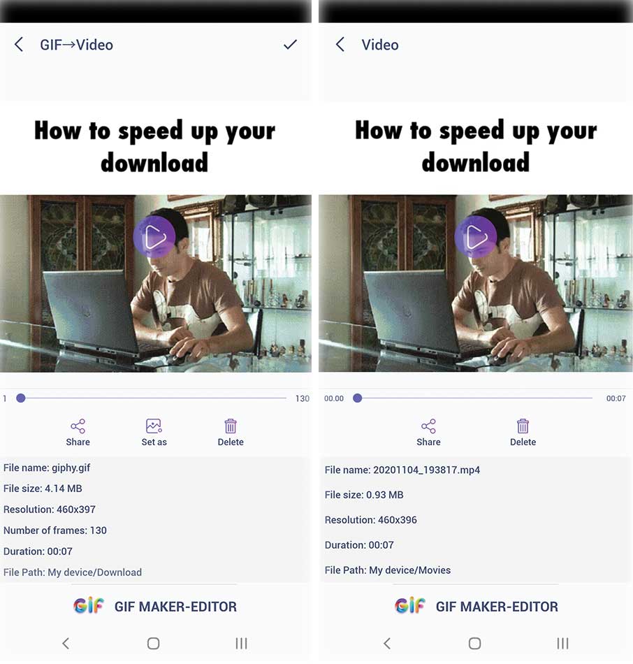 Gif Maker App