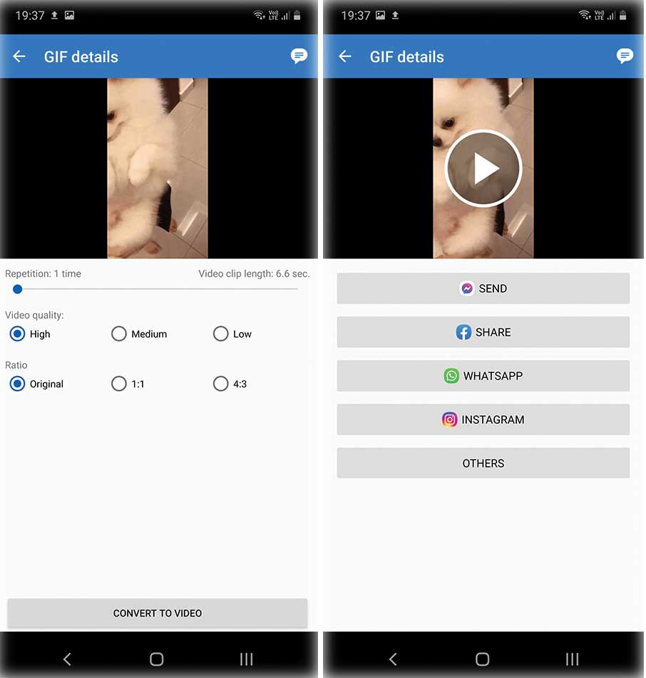 GIF2VIDEO App