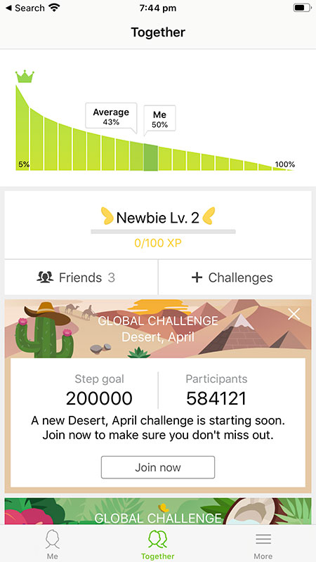 Samsung Health Together Challenge