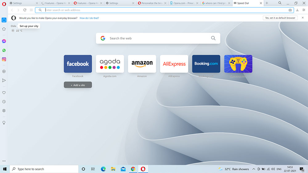Opera Interface