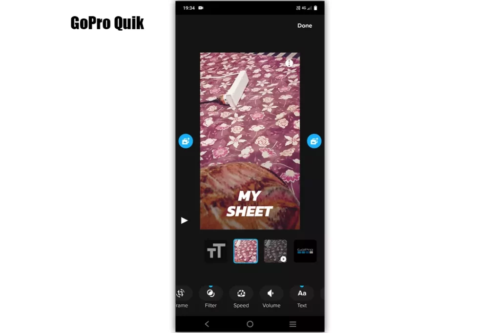 Aplikasi GoPro Quik Android