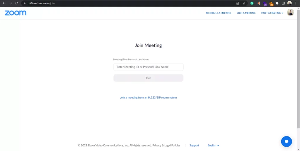 Joining a Meeting in Zoom