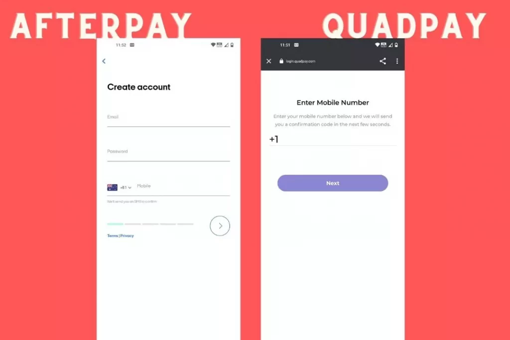 Afterpay vs. QuadPay