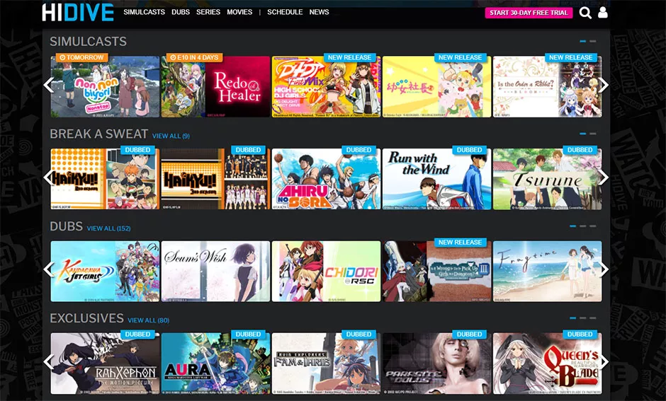 Anime Library on HIDIVE