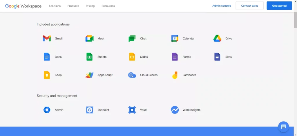 Google-Workspace-All-Apps