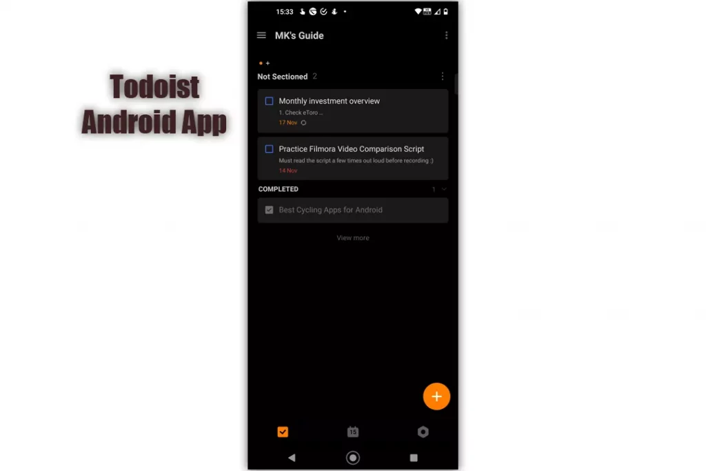 Todoist Android App