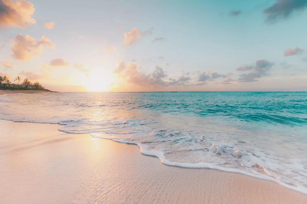 StreamYard Background Beach