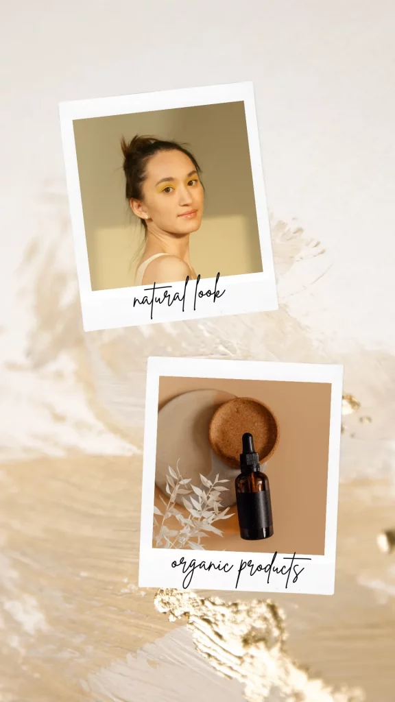 Gold Neutral Rustic Texture Inspirational Beauty Polaroid Instagram Story