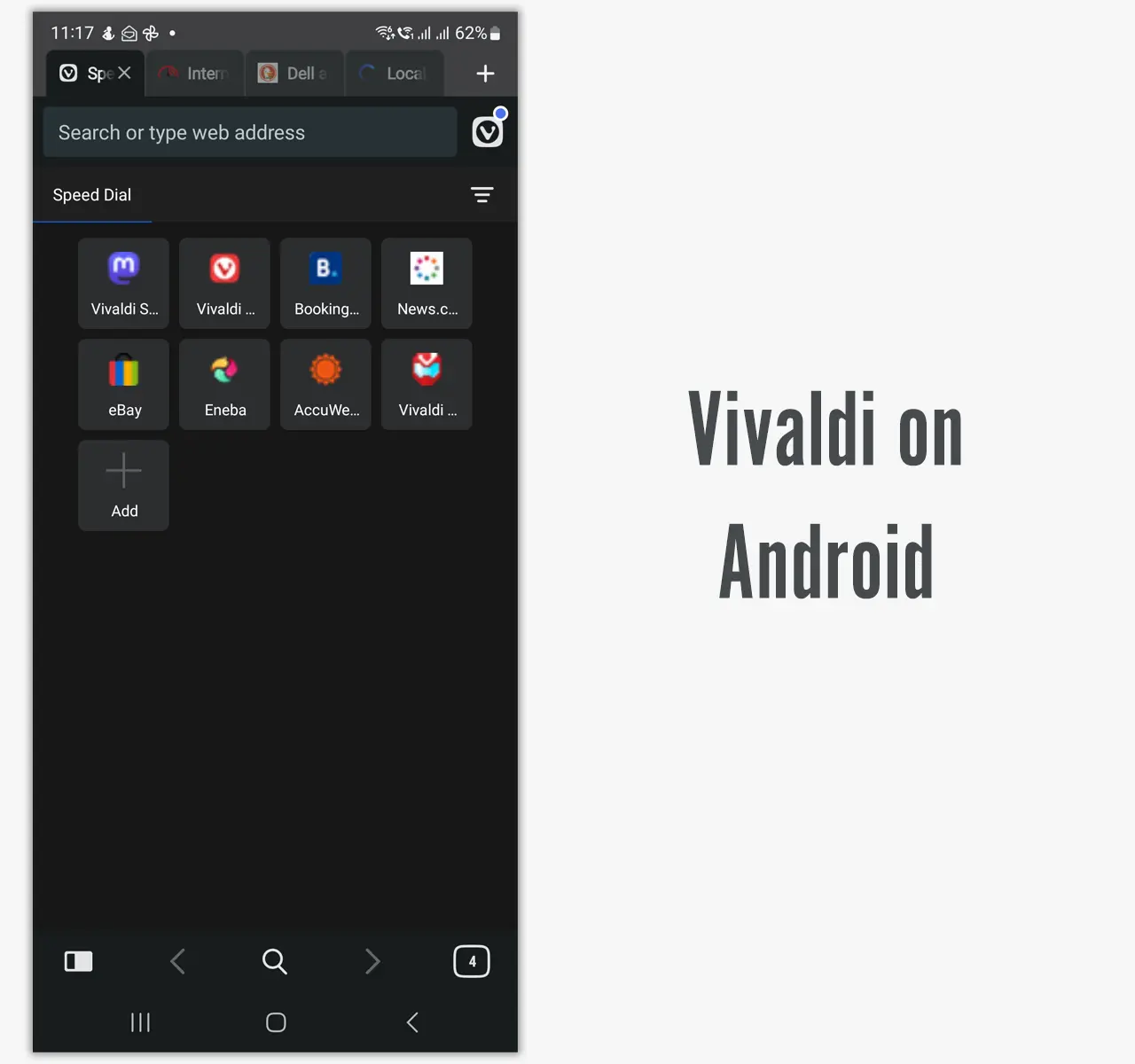Vivaldi on Android