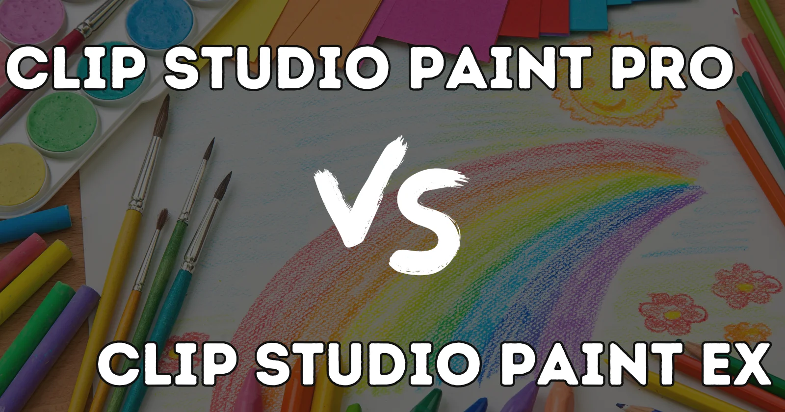 Clip Studio Paint PRO vs EX