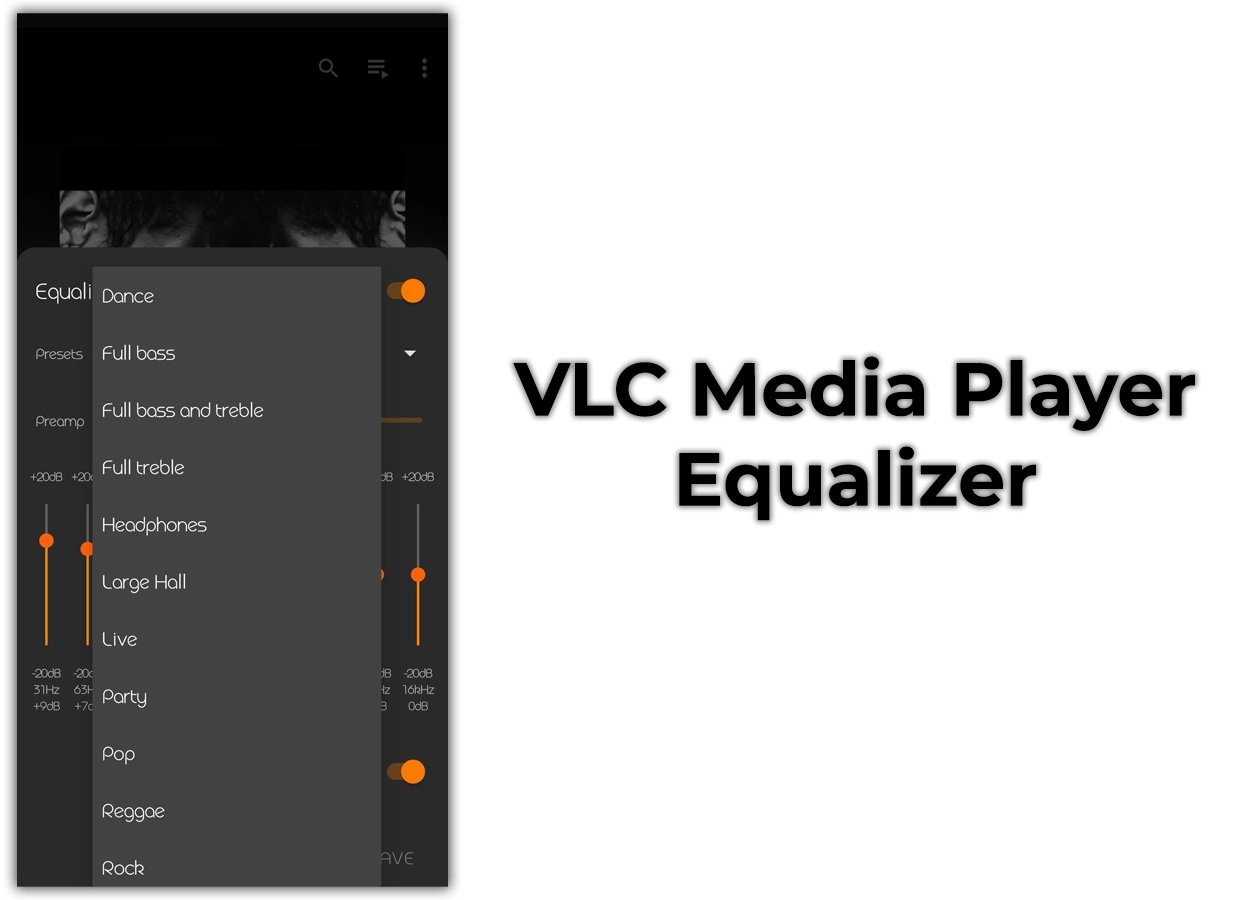 VLC Media Player Equalizer