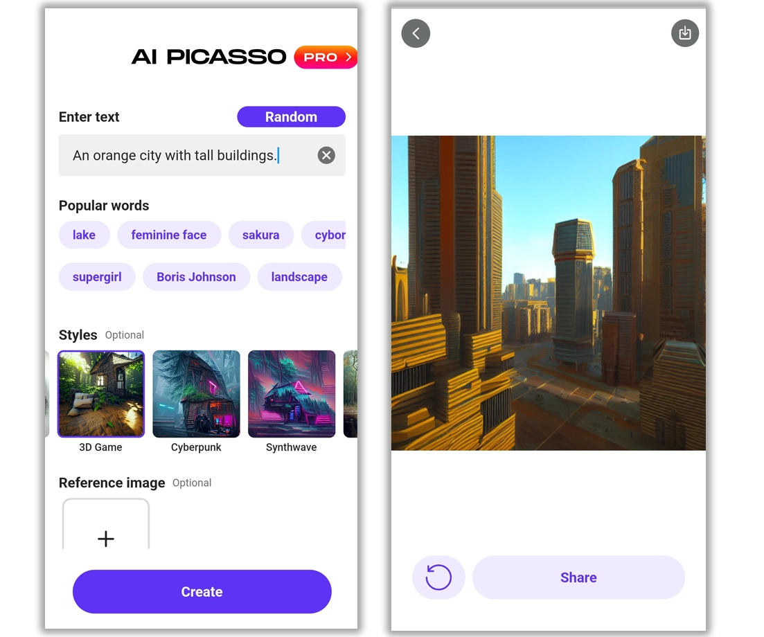 AI Picasso Android App