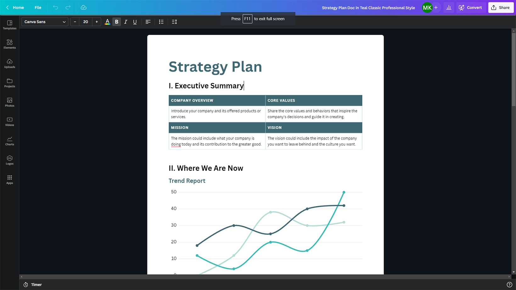 Strategy Plan Doc for Canva