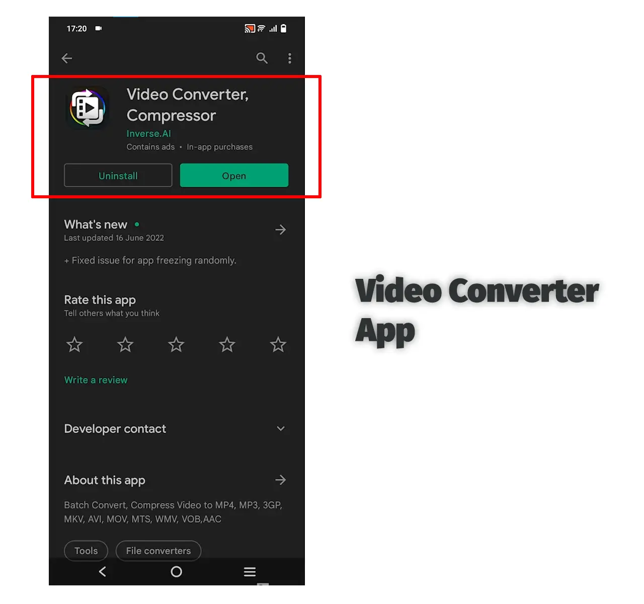 Video Converter By Inverse