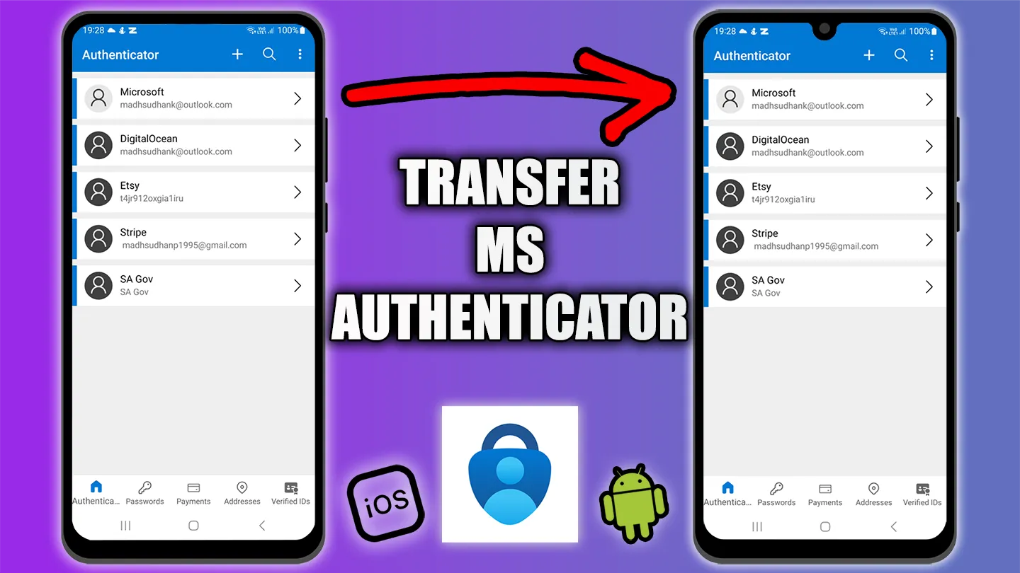 Transfer Microsoft Authenticator to a New Phone