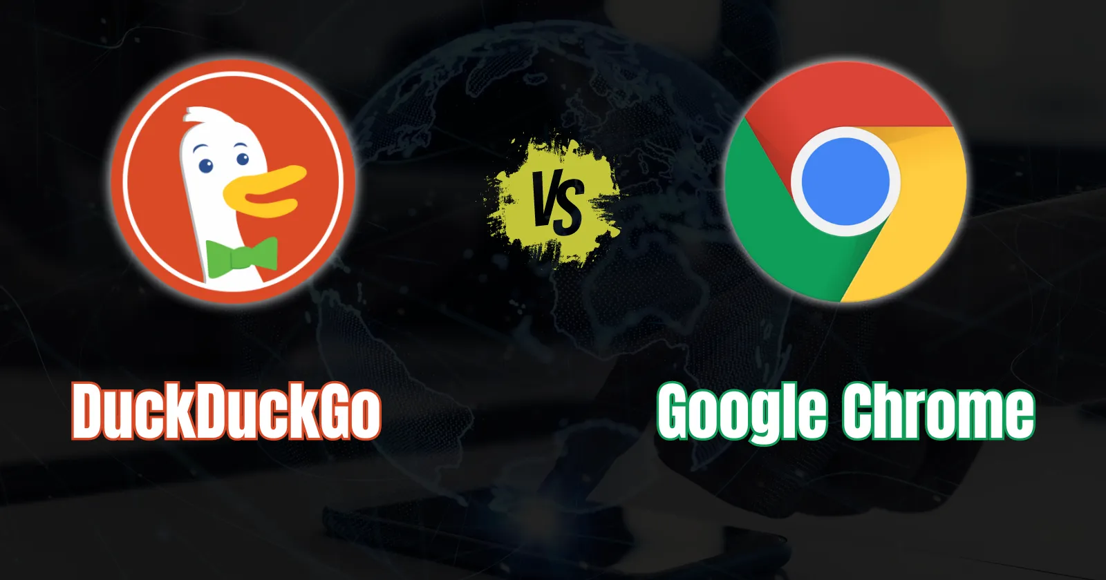 DuckDuckGo vs Google Chrome
