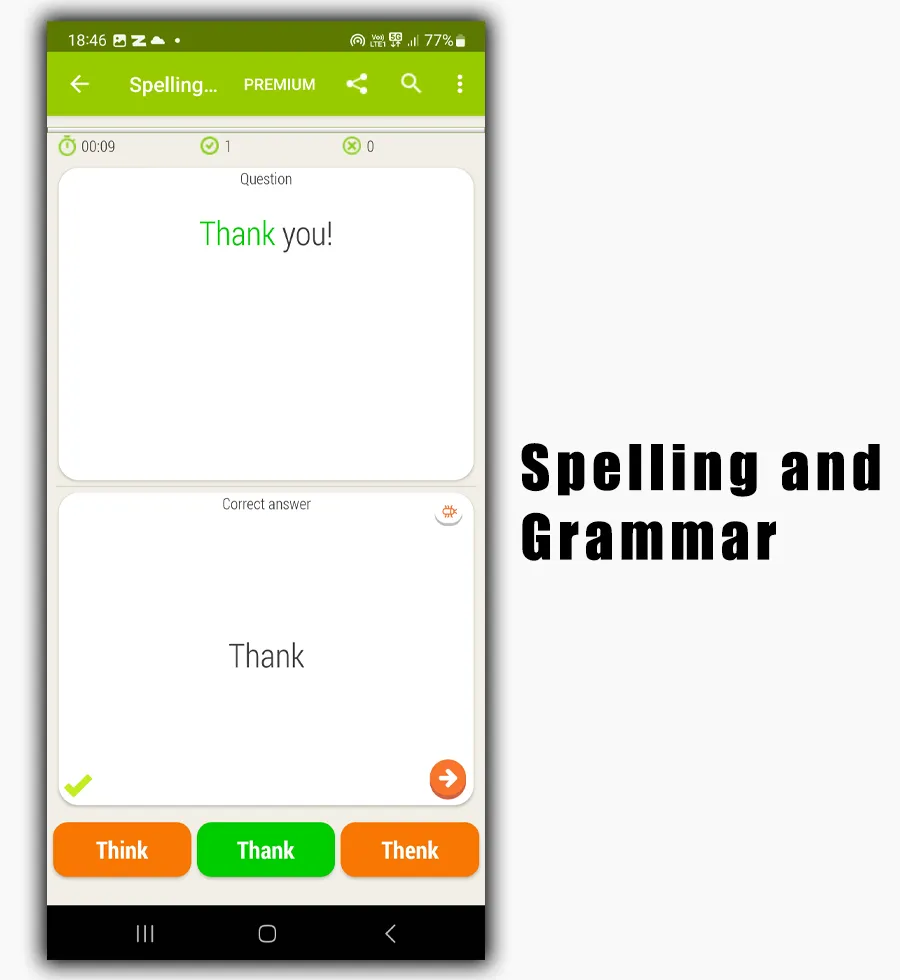 Best Spelling app for Adults