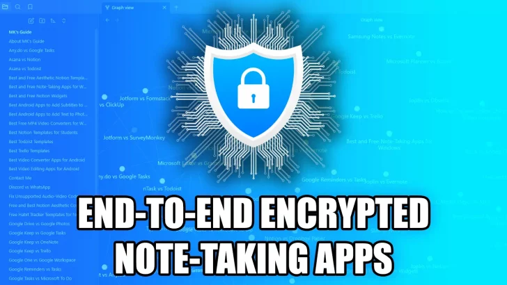 Best End-to-End Encrypted Note-Taking Apps
