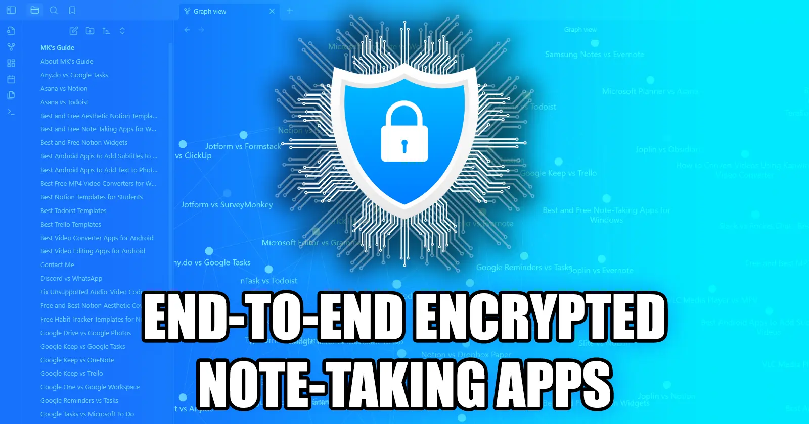 6 Best End-to-End Encrypted Note-Taking Apps