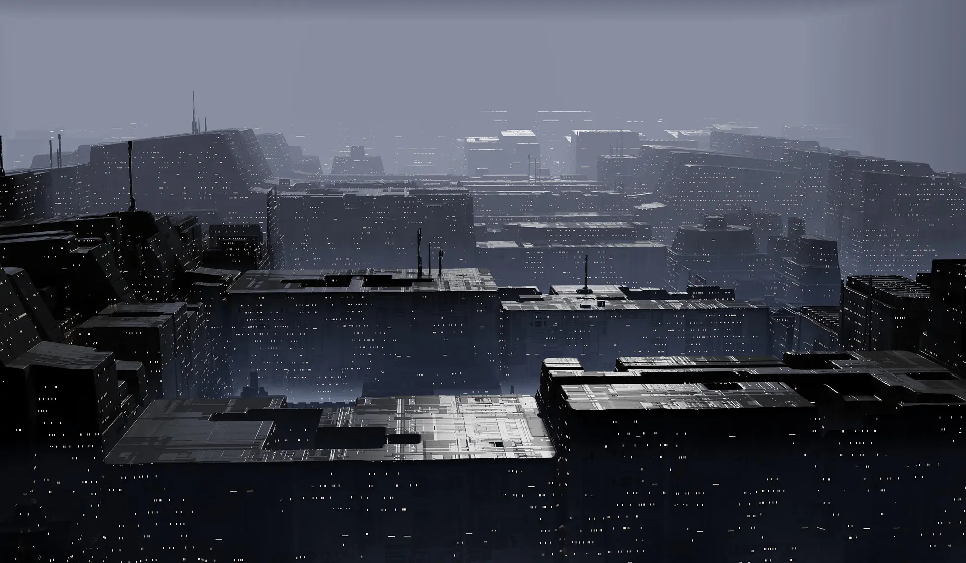 Cyberpunk City Virtual Background